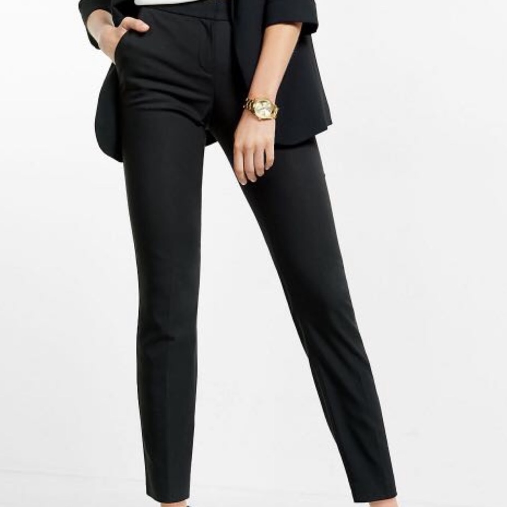 Express mid rise ankle columnist pants